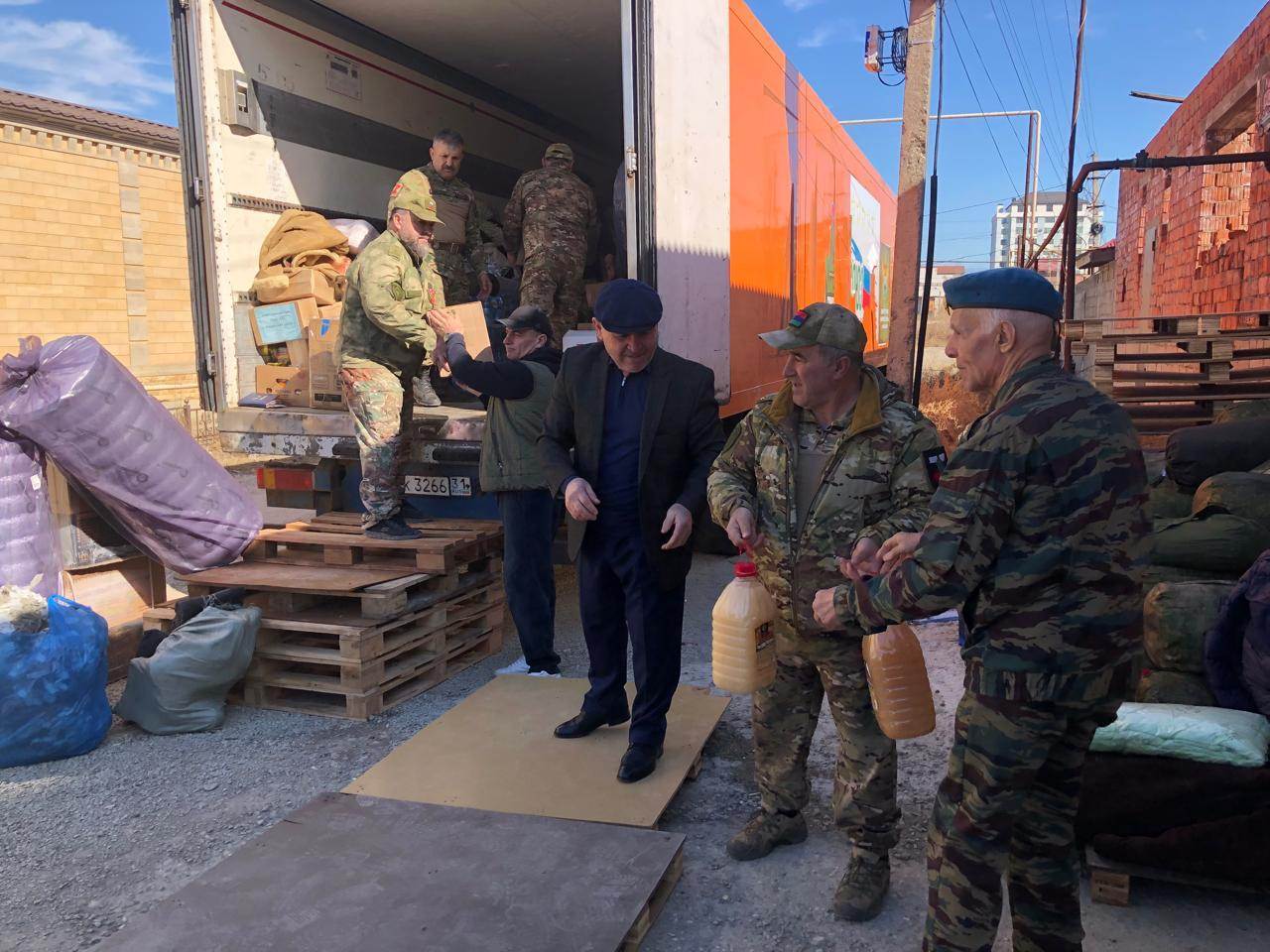 Дагестанская «Интербригада» отправила очередную партию гумпомощи в зону СВО